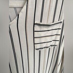 Soma cool nights nightgown XL striped print